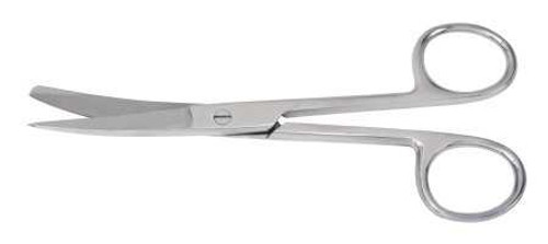 Operating Scissors McKesson 5-1/2 Inch Length Office Grade Stainless Steel Finger Ring Handle Sharp Tip / Blunt Tip 43-2-363 Pack of 1 43-2-363 McKesson 971704_EA
