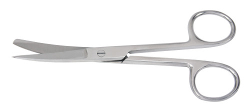 Operating Scissors McKesson 5-1/2 Inch Length Office Grade Stainless Steel Finger Ring Handle Sharp Tip / Blunt Tip 43-2-363 Pack of 1
