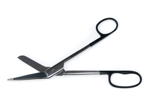 Bandage Scissors McKesson Argent SuperCut Lister 8 Inch Length Surgical Grade Stainless Steel NonSterile Finger Ring Handle Blunt Tip / Blunt Tip 43-1-243 Pack of 1