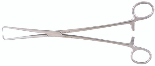 Uterine Tenaculum Forceps Miltex Schroeder-Braun 9-3/4 Inch Length OR Grade German Stainless Steel NonSterile Ratchet Lock Finger Ring Handle Straight Pointed Tip 30-965 Pack of 1