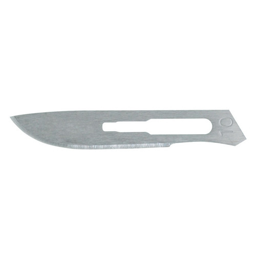 Surgical Blade Miltex Stainless Steel No. 10 Sterile Disposable Individually Wrapped 4-310 Box of 100