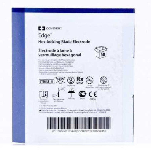 Blade Electrode Edge™ Coated Stainless Steel Blade Tip Disposable Sterile E1450X Case of 50 E1450X Edge™ 337932_CS