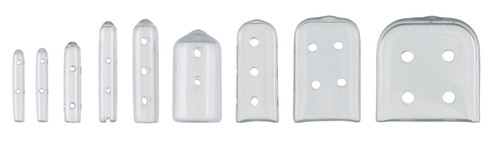 Instrument Tip Protector Tip-It 5/64 x 3/4 Inch, 2, Clear, Vented 3-2502C Pack of 50