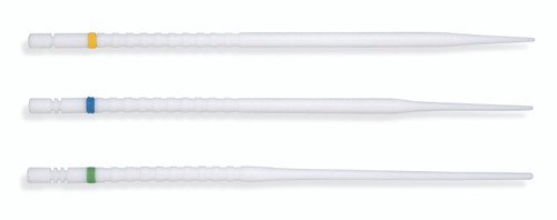 Cervical Dilator Set OS Locator 1.75 to 3.8 mm / Canal Finder 4.5 cm / Fundus 8.5 cm OS Locator 2.3 cm / Canal Finder 4.5 cm / Fundus 8.5 cm Teflon NonSterile 1030585 Pack of 3
