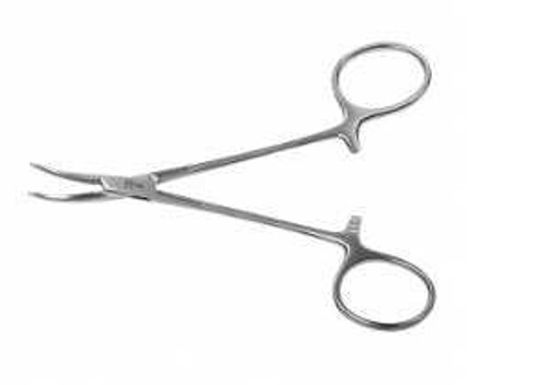 Hemostatic Forceps Halsted-Mosquito 5 Inch Length Surgical Grade Stainless Steel Curved WG12-22112 Pack of 1 WG12-22112 BR Surgical 671795_EA