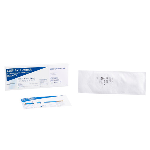 LEEP/LLETZ Electrode Tungsten Ball Tip Disposable Sterile B0512 Box of 5