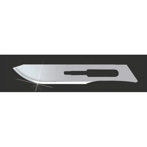 Surgical Blade Personna Plus Stainless Steel No. 10 Sterile Disposable Individually Wrapped 73-0410 Box of 50