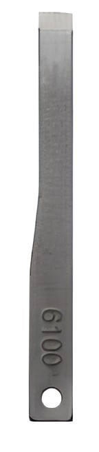 Surgical Blade Glassvan Carbon Steel No. 6100 Sterile Disposable Individually Wrapped 2002-61 Case of 50