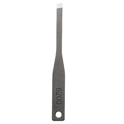 Surgical Blade Glassvan Carbon Steel No. 6200 Sterile Disposable Individually Wrapped 2002-62 Box of 1