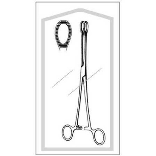 Sponge Forceps Econo™ Foerster-Ballenger 9-1/2 Inch Length Floor Grade Pakistan Stainless Steel Sterile Ratchet Lock Finger Ring Handle Straight Serrated Fenestrated Oval Tips 96-2533 Pack of 1 96-2533 Econo™ 470360_EA
