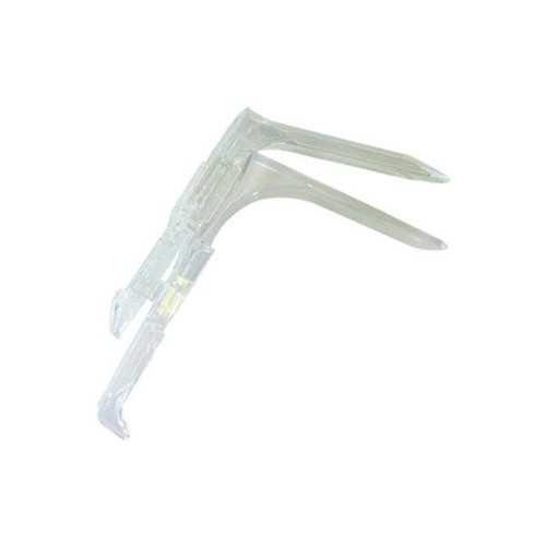 Vaginal Speculum Dukal Graves NonSterile Office Grade Plastic Small Double Blade Duckbill Disposable Without Light Source Capability 6650 Case of 10