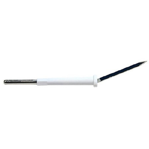 Dermal Tip Electrode Bovie® Stainless Steel Sharp Angled Blade Tip Disposable Sterile A805--- Box of 50 A805--- Bovie® 1207620_BX