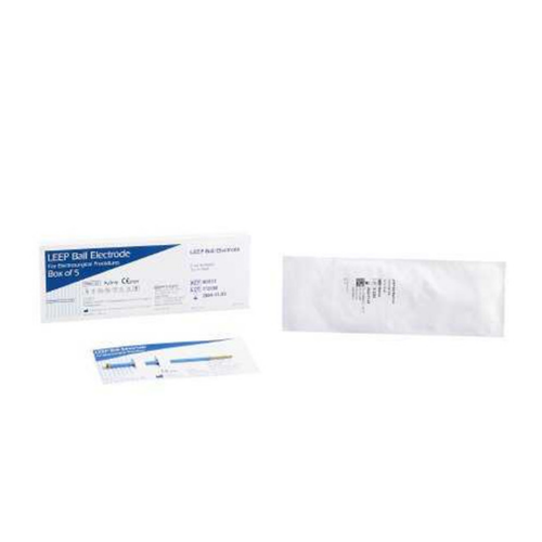LEEP/LLETZ Electrode Tungsten Wire Medium Radius Loop Tip Disposable Sterile R1010 Box of 5 
