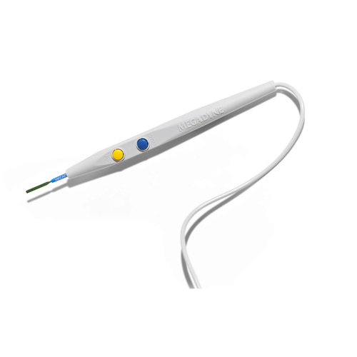 Electrosurgical Pencil Kit Megadyne™ E-Z Clean™ Monopolar 10 Foot Cord Blade Tip 0035H Box of 50