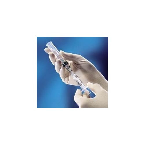 LOR Syringe 5 mL Luer Lock Tip, 332155 Case of 10