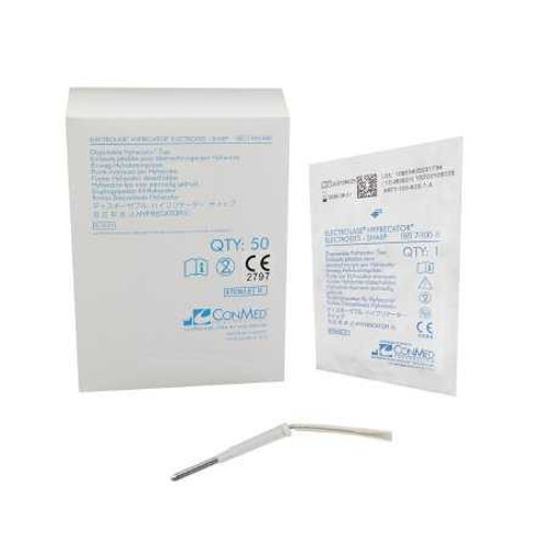 Blade Electrode Electrolase® Stainless Steel Sharp Blade Tip Disposable Sterile 7-100-8CS Case of 600 7-100-8CS Electrolase® 168151_CS