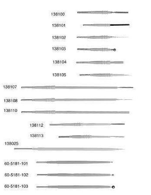 Needle Electrode Stainless Steel Needle Tip Disposable Sterile 138105 Case of 40 138105 CONMED 338916_CS