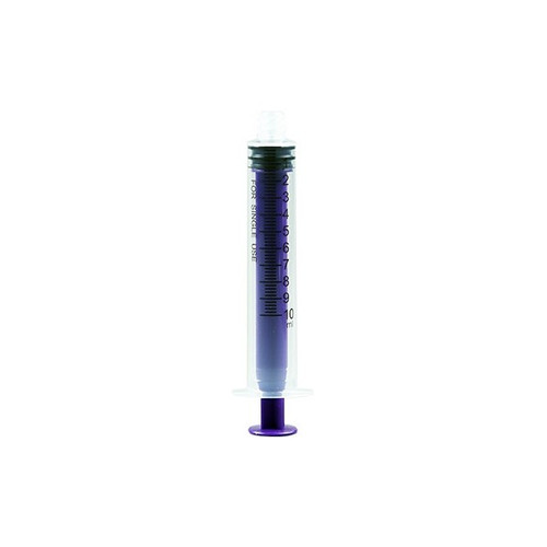 Vesco Oral and Enteral Syringe 10 mL Enfit Tip Without Safety, VED-610EO, Case of 800
