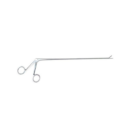 Foreign Body / IUD Removal Forceps MedGyn 8 Inch Length Metal Sterile NonLocking Finger Ring Handle Hinged Serrated Alligator Jaws 030112-D Pack of 1