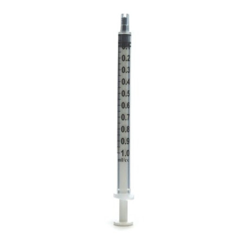 Tuberculin Syringe Exel™ 1 mL Luer Lock Tip Without Safety 26050 Case of 1000 26050 Exel™ 1107336_CS