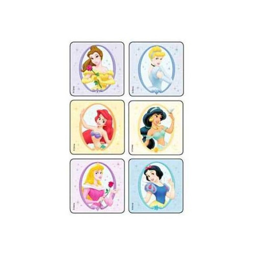 Disney 90 per Unit Disney Princesses Sticker 2-1/2 Inch 2325 Roll of 1