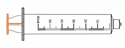 ENFit Oral and Enteral Syringe 10 mL Enfit Tip Without Safety, ENF10, Box of 100
