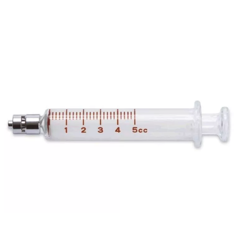  LOR Syringe 5 mL Luer Lock Tip Without Safety 18908 Case of 10