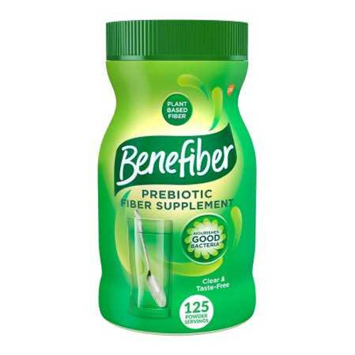 Oral Supplement Benefiber® Unflavored Powder 17.6 oz. Bottle 88679021830 Pack of 1 88679021830 Benefiber® 1020100_EA