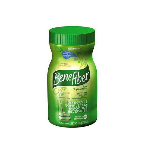 Oral Supplement Benefiber Unflavored Powder 17.6 oz. Bottle Pack of 1