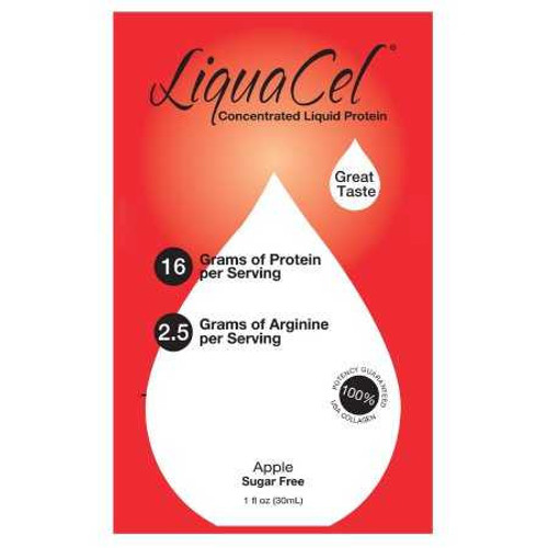 Oral Supplement LiquaCel® Apple Flavor Liquid 1 oz. Individual Packet GH89 Case of 100 GH89 LiquaCel® 1205517_CS