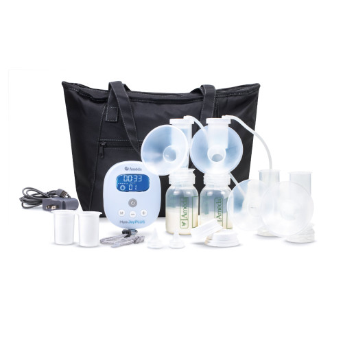 Double Electric Breast Pump Kit Ameda Mya‚ Joy Plus 132A05 Pack of 1