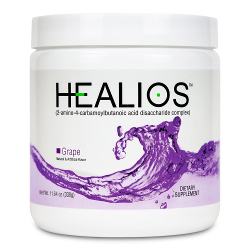 Oral Supplement Healios Grape Flavor Powder 11.64 oz. Jar GN0140 Case of 12