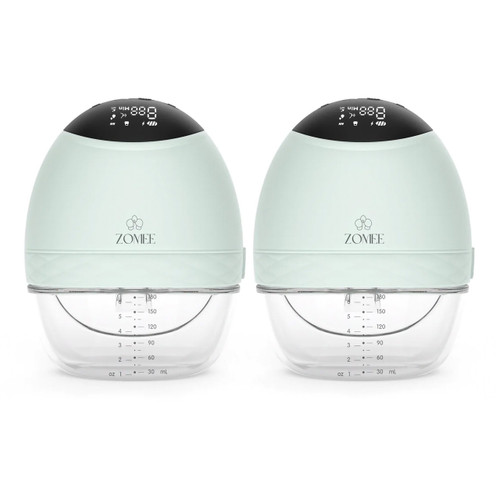 Double Hands-Free Wearable Breast Pump Zomee Fit ZFHF Pack of 1