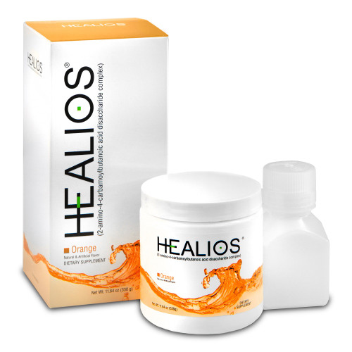 Healios Oral Supplement Orange Flavor Powder 11.64 oz. Jar, GN0141, Case of 12