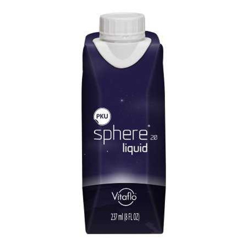 Oral Supplement PKU sphere® liquid Vanilla Flavor Liquid 8 oz. Carton 812539025849 Pack of 1 812539025849 PKU sphere® liquid 1228264_EA