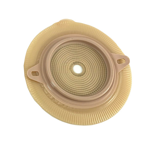 Ostomy Barrier Assura2 Trim to Fit, Extended Wear Double Layer Adhesive 60 mm Flange Blue Code System 3/8-2-1/4 Inch Opening 2883 Pack of 1