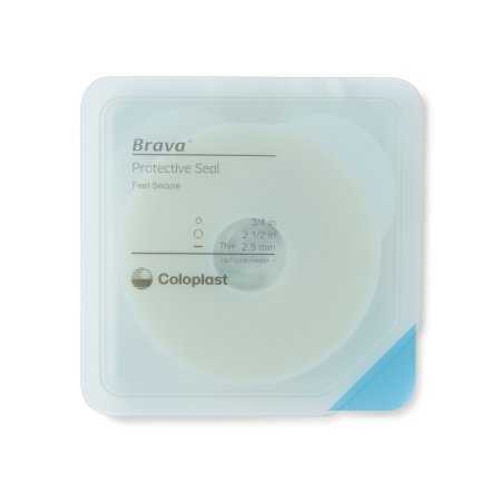Ostomy Seal Brava® Thin 3/4 Inch (18mm) Stoma 2-1/2 Inch (64mm) 12038 Box of 10 12038 Brava® Thin 1151659_BX Ostomy Seal Brava® Thin 3/4 Inch (18mm) Stoma 2-1/2 Inch (64mm) 12038 Box of 10 12038 Brava® Thin 1151659_BX