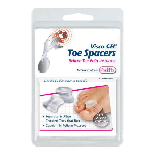 Toe Spacer Visco-GEL Medium Without Closure Toe 1126-4 Pack of 4