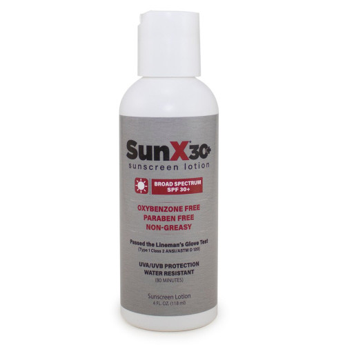 Sunscreen SunX 30+ SPF 30 Lotion 4 oz. Bottle 71666 Pack of 1