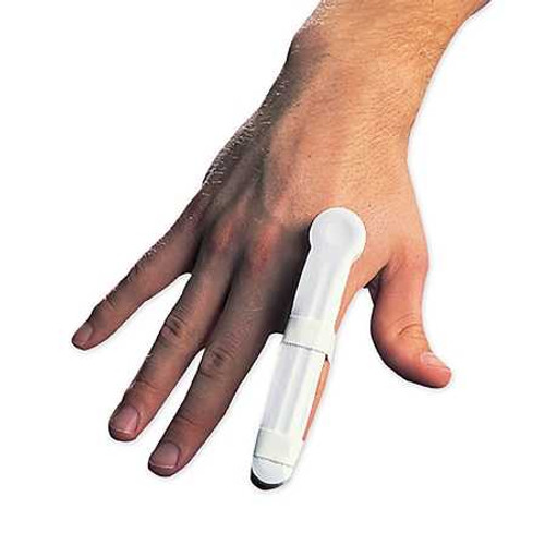 Finger Splint Plastalume® Adult Size A-3 Without Fastening One Size White 10103 Pack of 12 10103 Plastalume® 705783_PK