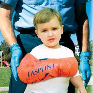 Fasplint® General Purpose Splint Vacuum Splint Vinyl Orange 14 x 19-1/2 Inch FS 801-10 Pack of 1 FS 801-10 Fasplint® 1115067_EA