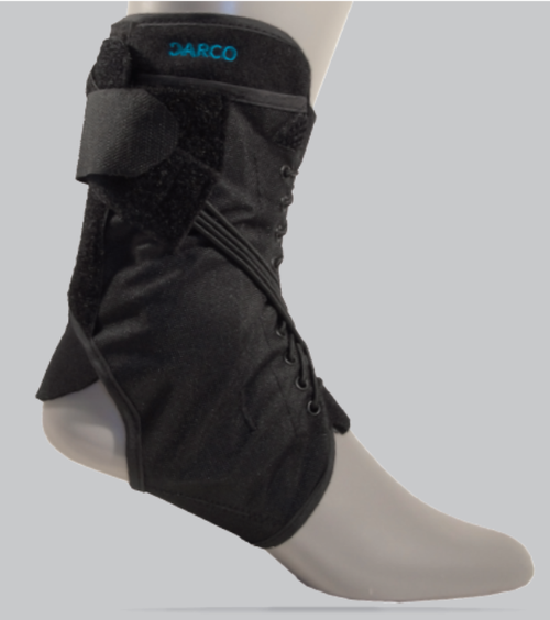 Ankle Brace Darco Web Small Bungee / Hook and Loop Strap Closure Male 6 to 7 / Female 6-1/2 to 9 Foot WB1 Case of 36