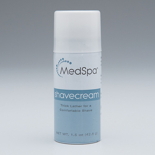 Shaving Cream Medline MedSpa 1.5 oz. Can MSC095014 Pack of 1