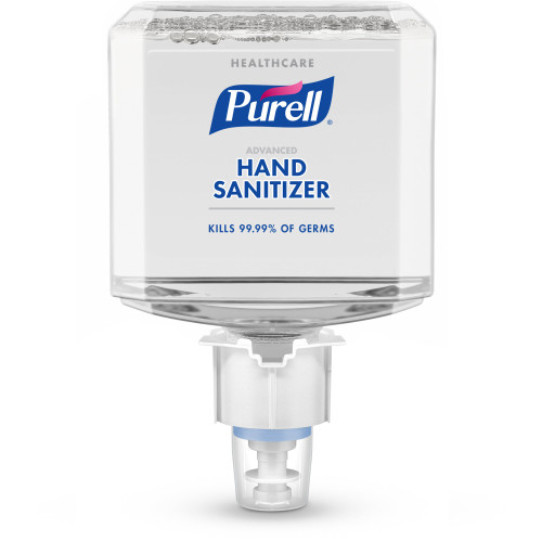 Hand Sanitizer Purell Healthcare Advanced 1,200 mL Ethyl Alcohol Foaming Dispenser Refill Bottle 5053-02 Pack of 1