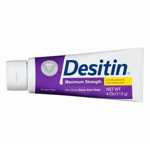 Diaper Rash Treatment Desitin Maximum Strength 4 oz. Tube Scented Paste Pack of 1