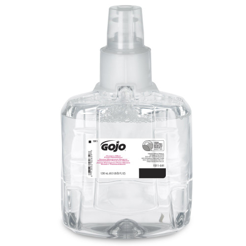Soap GOJO Clear & Mild Foaming 1,200 mL Dispenser Refill Bottle Unscented 1911-02 Case of 2