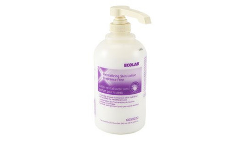 Ecolab 540 mL Pump Bottle Unscented Lotion 6059323 Case of 12