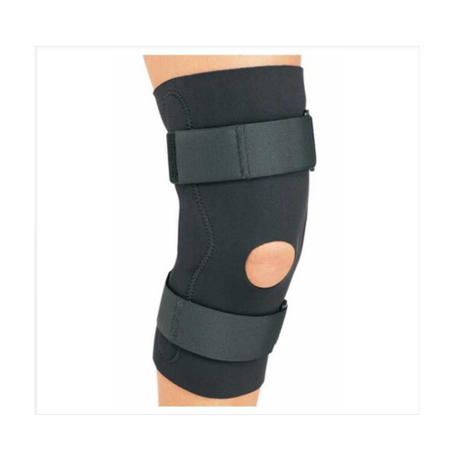 Knee Brace Front Closure Medium Wrap Around / D-Ring / Hook and Loop Strap Closure 20 to 22-1/2 Inch Thigh Circumference Left or Right Knee RK172305 Pack of 1