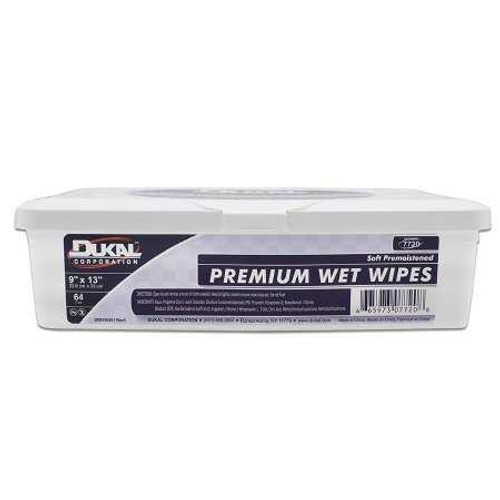 Personal Cleansing Wipe Dukal™ Premium Tub Scented 64 Count 7720 Case of 512 7720 Dukal™ Premium 768874_CS