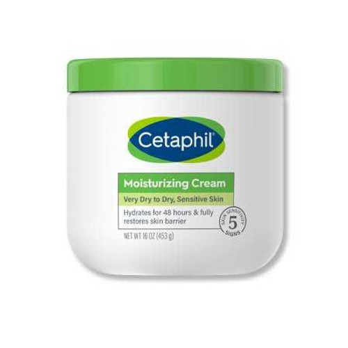 Hand and Body Moisturizer Cetaphil® 16 oz. Jar Unscented Cream 30299391756 Pack of 1 30299391756 Cetaphil® 1200273_EA